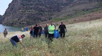 Siirt'te Botan Vadisi Milli Parkı'nda çevre temizliği yapıldı