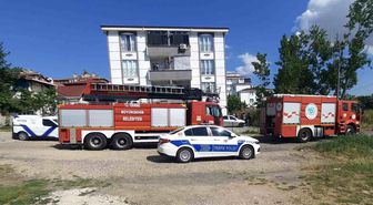 Tekirdağ'da ev yangını