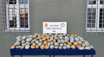 Van'da yaklaşık 291 kilogram uyuşturucu yakalandı