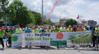 Amasya ve Çorum'da 'Yeşilay Bisiklet Turu' düzenlendi