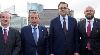 Galatasaray'ın 26'ncı şampiyonluğu Brüksel'deki etkinlikte kutlandı