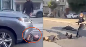 Film sahnelerini aratmayan kaza: Kovalamaca sırasında otomobilin çarptığı hırsız öldü, iki polis yaralandı