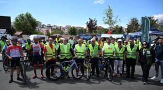 Gaziantep ve çevre illerde 13. Yeşilay Bisiklet Turu düzenlendi