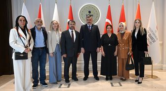 İçişleri Bakanı Çiftçi, GÜSODER heyeti ile görüştü Açıklaması