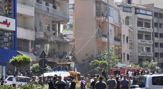 İsrail ordusunun Beyrut'un Dahiye bölgesine düzenlediği hava saldırısında 3 kişi öldü