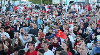 İzmir'de milli maç heyecanı