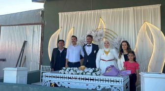 Kaymakam Demirtaş, Gelekçi ailesinin mutluluğuna ortak oldu