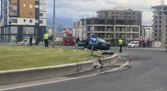Kayseri'de trafik kazasında 4 kişi yaralandı