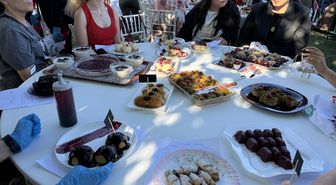 Tekirdağ'da düzenlenen uluslararası festivalde kirazlı lezzetler yarıştırıldı
