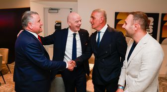 TFF Başkanı Hacıosmanoğlu, Infantino ve Isaac ile görüştü