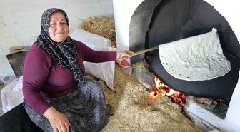 Yozgat'ın vazgeçilmez lezzeti yufka ekmek mesaisi başladı