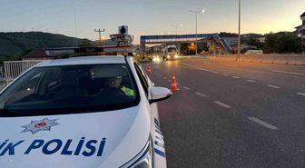 232 Araç trafikten men edildi
