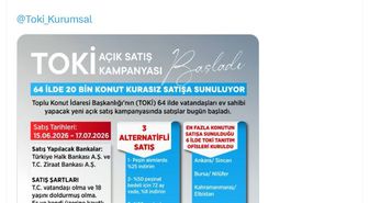 Bakan Kurum: 20 bin TOKİ konutunu, kurasız satışa sunuyoruz