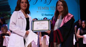 Beslenme ve Diyetetik Bölümü mezunları diyetisyenlik yemini etti