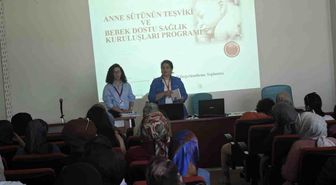 Elazığ'da anne sütünün teşviki programı