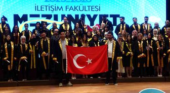 İnönü Üniversitesi İletişim Fakültesi'nde mezuniyet heyecanı
