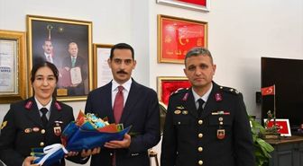 Kaymakam Soylu'dan Jandarma'nın 187. Yıl Dönümüne Ziyaret
