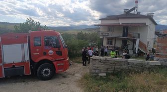 Kastamonu'da çıkan yangında bir kişi yaralandı