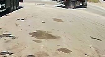 Kavşakta otomobille TIR çarpıştı; 3 yaralı