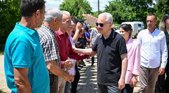 Kırklareli Valisi Turan, yağmur ve şükür duasına katıldı