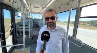 Minibüs şoförü güzergâhı bırakıp fenalaşan yolcuyu hastaneye yetiştirdi
