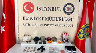 Motosikletli kapkaççılar dron destekli takiple yakalandı