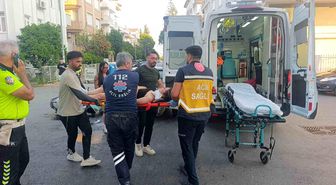 Otomobil ile çarpışan motosikletin sürücüsü yaralandı