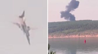 Rusya'da stratejik bombardıman uçağı düştü