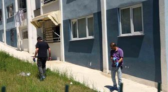 Samsun'da 11 katlı apartmanın 1'nci katından düşen adam yaralandı