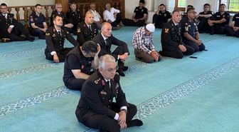 Jandarma'nın 187. yıl dönümünde mevlit ve dua