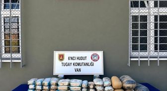 Van'da sınır hattında 44 kilo uyuşturucu ele geçirildi