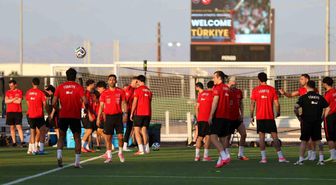 A Milli Futbol Takımı'nda Paraguay maçının hazırlıkları başladı