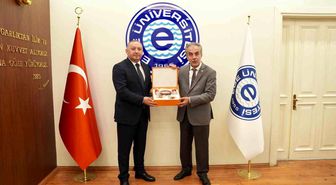 ADAU heyetinden Rektör Alcı'ya ziyaret