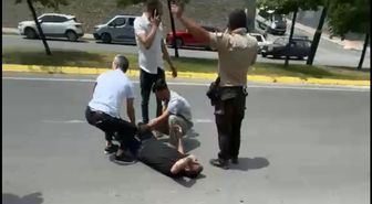 Adliye önünde tabanca ile vuruldu