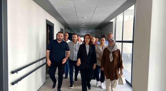 Milletvekili Söylemez'den Anamur'daki huzurevi inşaatında inceleme