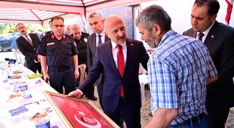 Vali Varol, Şehit Polis Tayfun Baş'ın Ailesini Ziyaret Etti