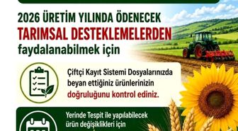 Aydınlı üreticilere ÇKS uyarısı: 'Son tarih 30 Haziran