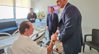Bakan Ersoy'dan sanatçı İbrahim Tatlıses'e 'geçmiş olsun' ziyareti