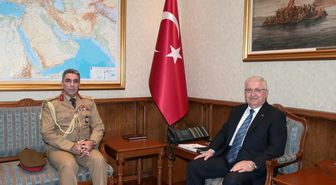 Bakan Güler, Irak'ın Ankara Askerî Ataşesi'ni kabul etti