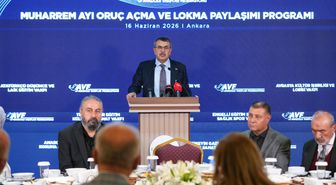 Bakan Tekin: Aynı lokmayı paylaşmak, aynı kaderi paylaşabilme iradesinin de göstergesidir