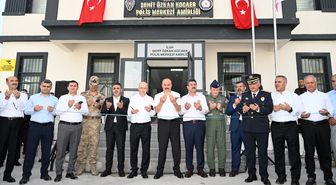 Batman'da Şehit Özkan Kocaer Polis Merkezi Amirliği hizmete açıldı