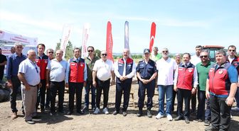 Biga'da Mera Islah Projesi kapsamında arpa hasadı düzenlendi