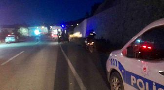 Bolu'da emniyet şeridinde otomobilin çarptığı adam hayatını kaybetti