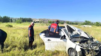 Çorum'da otomobil şarampole devrildi: 1 ölü
