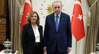 Cumhurbaşkanı Erdoğan, İspanya Anayasa Mahkemesi Başkanvekili Huertas'ı kabul etti