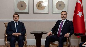 Dışişleri Bakanı Fidan, Putin'in Danışmanı Levitin ile görüştü