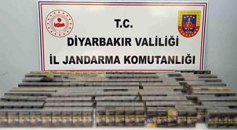 Diyarbakır'da 7 bin 494 paket kaçak sigara ele geçirildi, 52 şüpheli hakkında işlem yapıldı