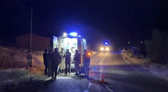 Elazığ'da şarampole devrilen SUV tipi araçtaki 3 kişi yaralandı