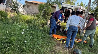 Hakkari'de motosiklet kazası: 1 yaralı