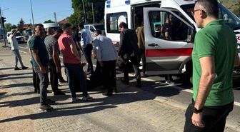 İşçi servisleri çarpıştı: 20 yaralı